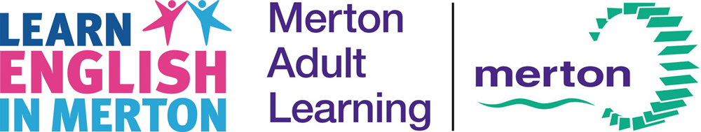 Learn English in Merton Merton Adult Learning Logo